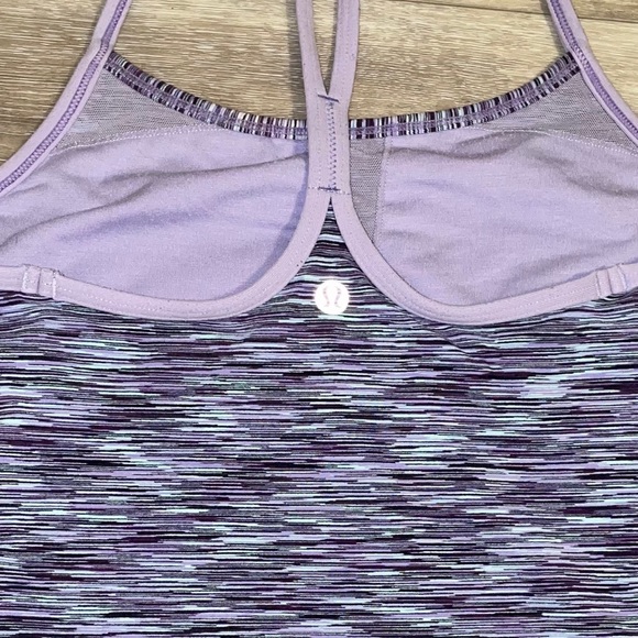 Lululemon Athletica power Y tank top Size 4 multi colour - Picture 2 of 8